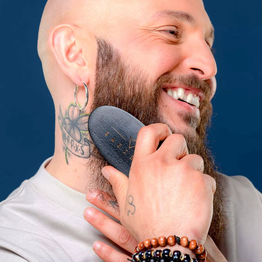 Sapiens Baardborstel - Kersenhout X Varkensharen