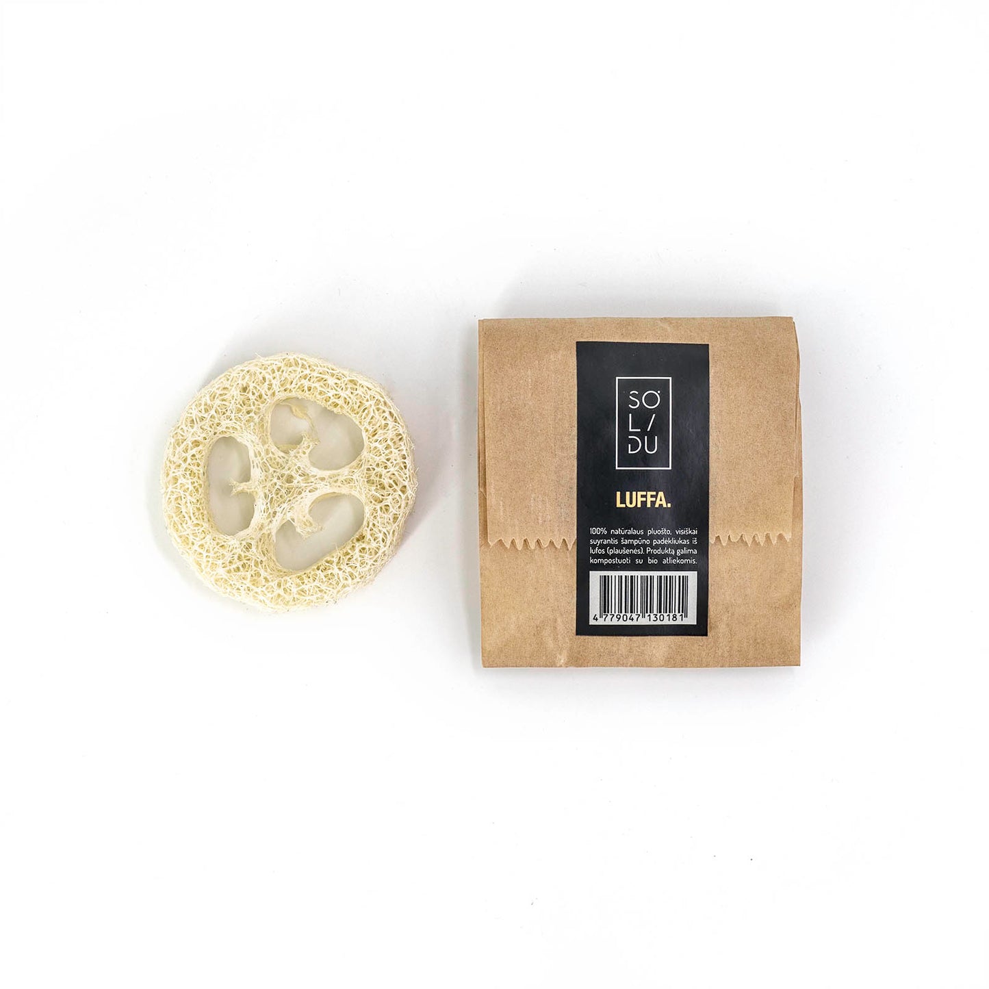 Luffa Composteerbare shampoo houder
