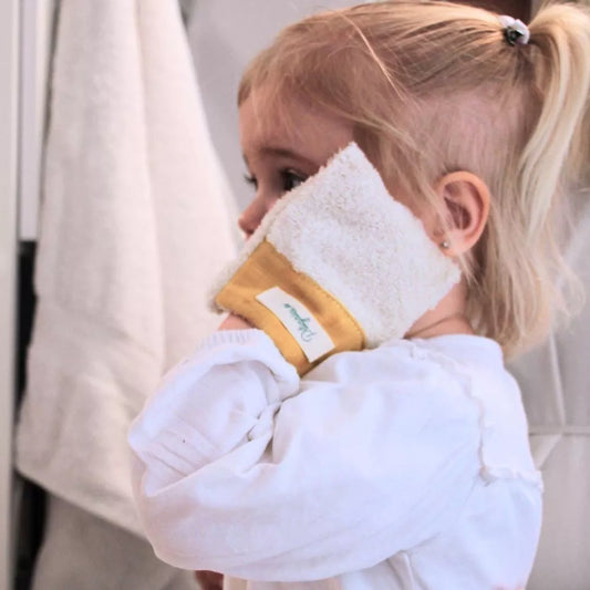 Pitigaïa Trio van Mini-Washandjes van Biologisch Katoen