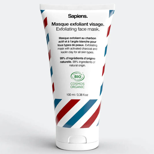 Sapiens Biologische Exfoliërende Gezichtsmasker (100 ml)