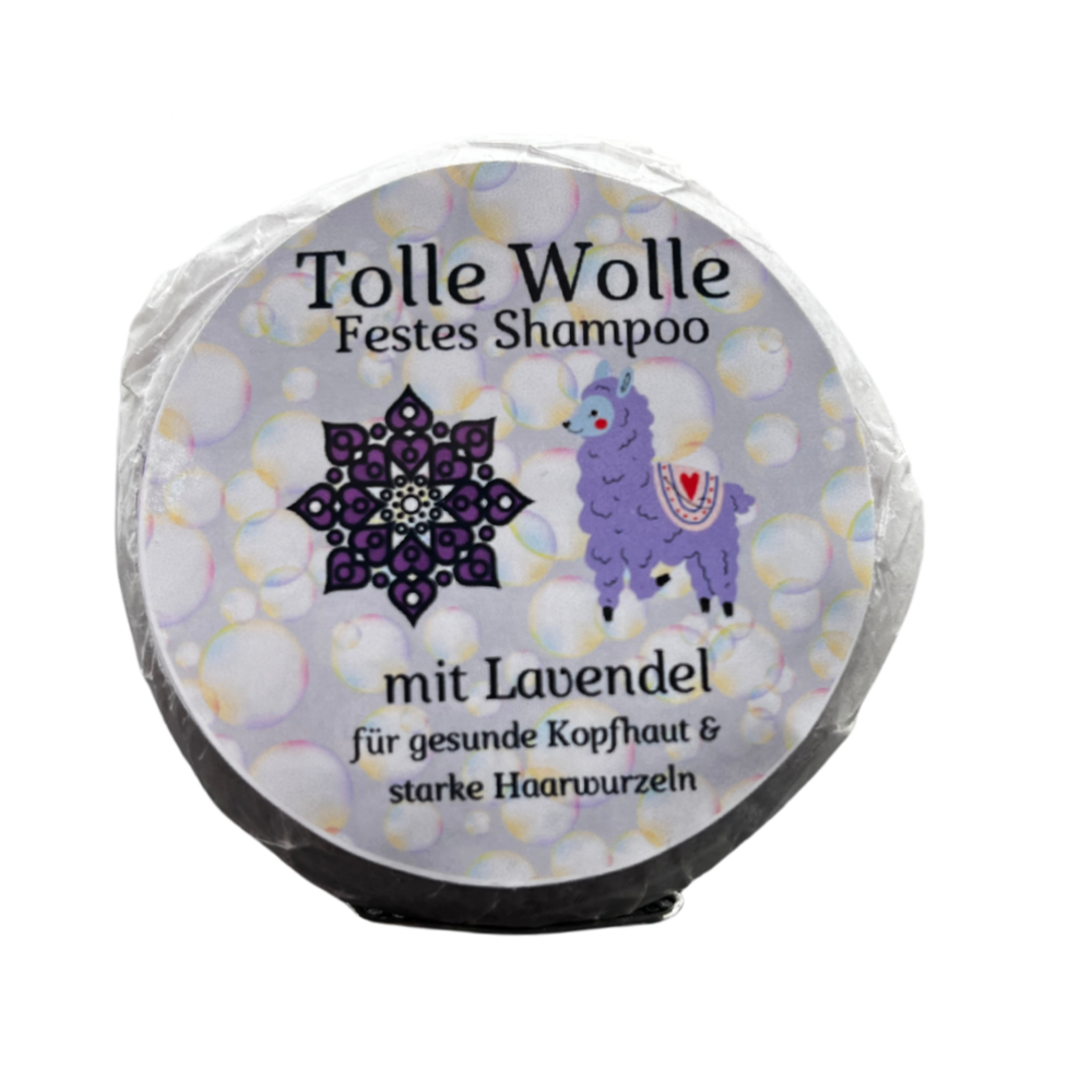 Vaste shampoo "Tolle Wolle" 50g