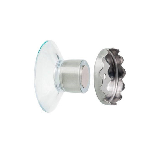 Magnetische zeephouder met zuignap