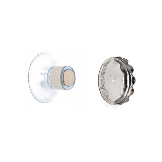 Magnetische zeephouder met zuignap
